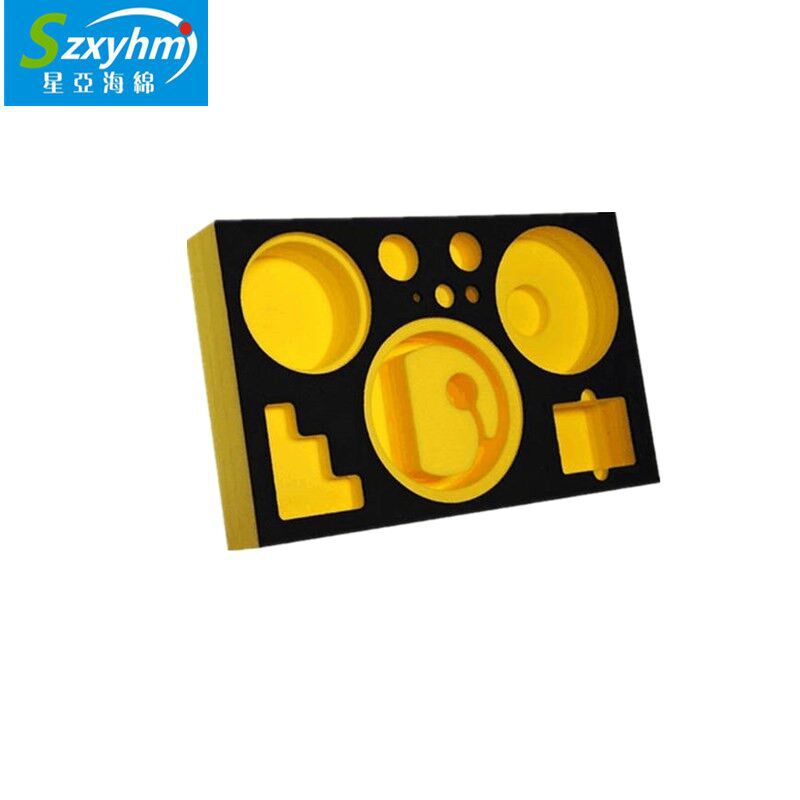 高跟鞋环保海绵包装内衬 彩色贴绒eva包装内托 防震防摔防刮耐磨