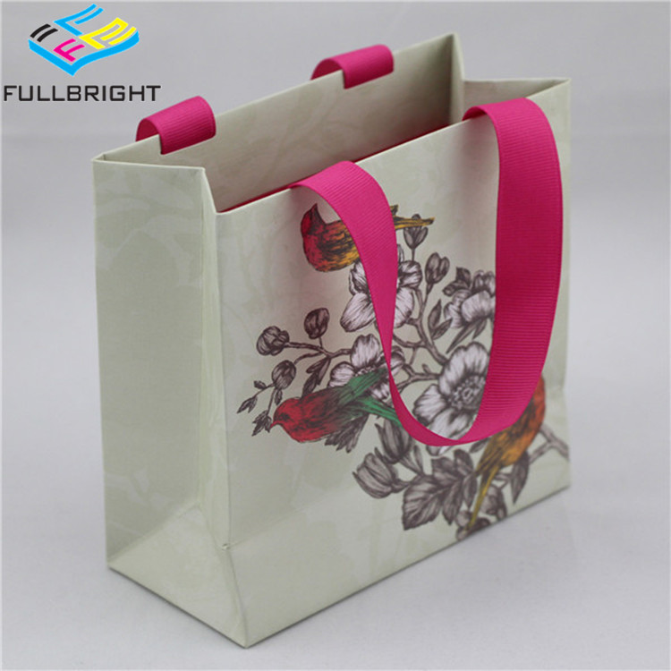 FSC厂家定做纸袋创意时尚展会礼品袋 高档服装广告促销包装袋定制