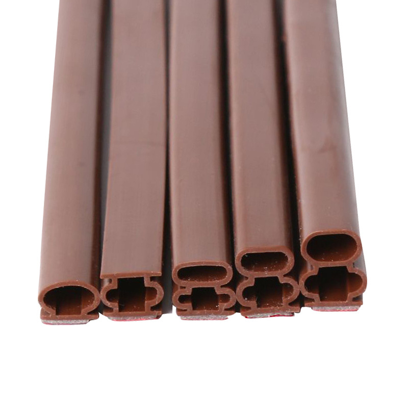 防盗门密封条自粘型木门窗缝隙防撞隔音防风保暖防水烟硅胶贴