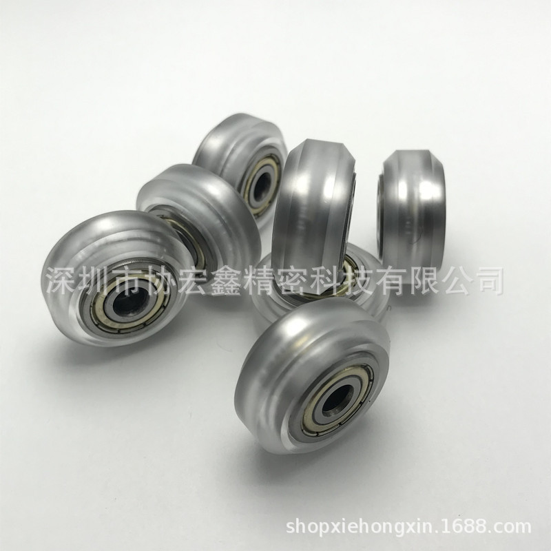 供应3D打印机滑轮透明滑轮传动配件滑轮轨道配件滑轮摄影器材配件