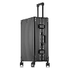 Straight corner all aluminum-black