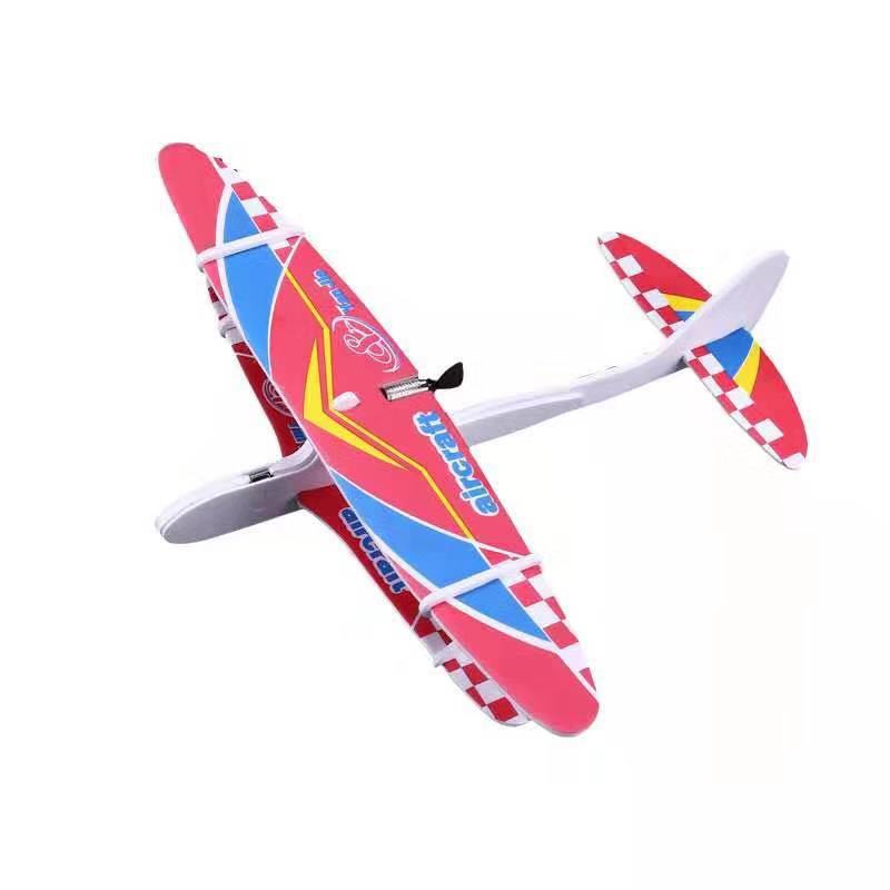 Fábrica con luz EPP eléctrico mano lanzar aviones de espuma de carga USB columpio planeador modelo de aviones juguetes para niños