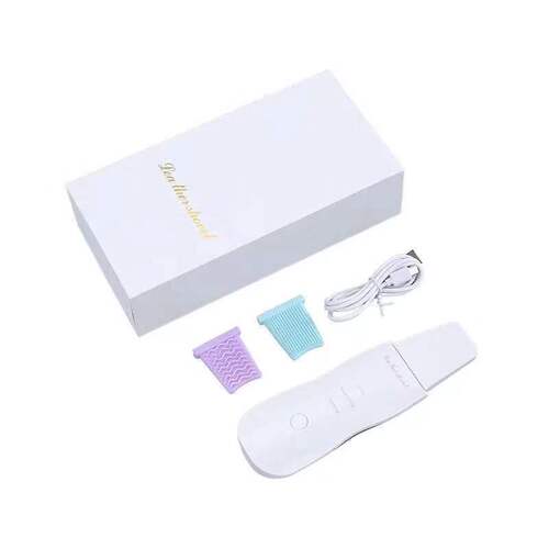 Household ultrasonic skin exfoliating machine for face dead skin blackhead remover, pore cleaning blackhead scraper facial care instrument
