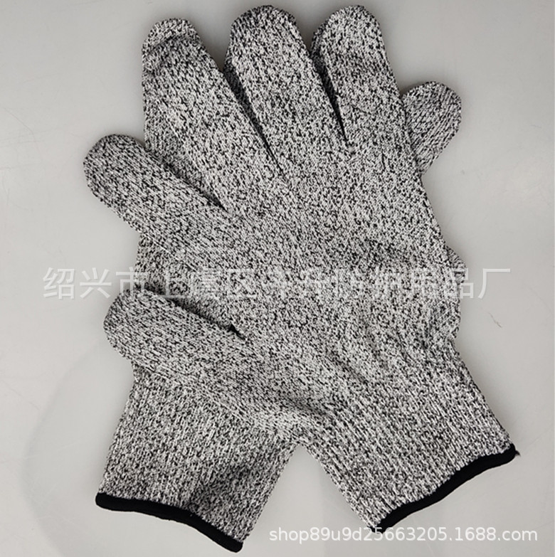 5级防切割欧美大码加密专用手套俄罗斯防割加厚工业防护防割手套