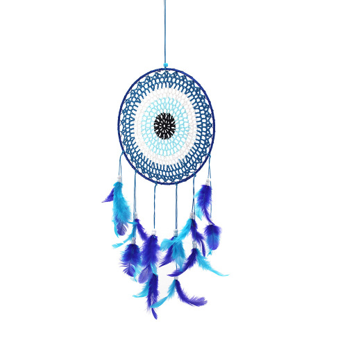 New dream catcher feather decoration pendant weaving craft feather jewelry cute girly style room decoration
