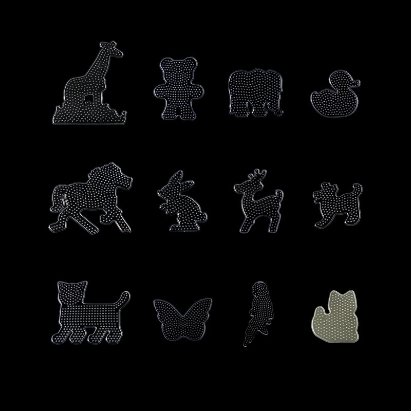 5mm Bead Bead Templates Set Cartoon Animals 1:1 Bead Patterns Handmade Puzzle DIY Educational Toys Wholesale 5mm Bead Bead Templates Set Cartoon Animals 1:1 Bead Patterns Handmade Puzzle DIY Educational Toys Wholesale