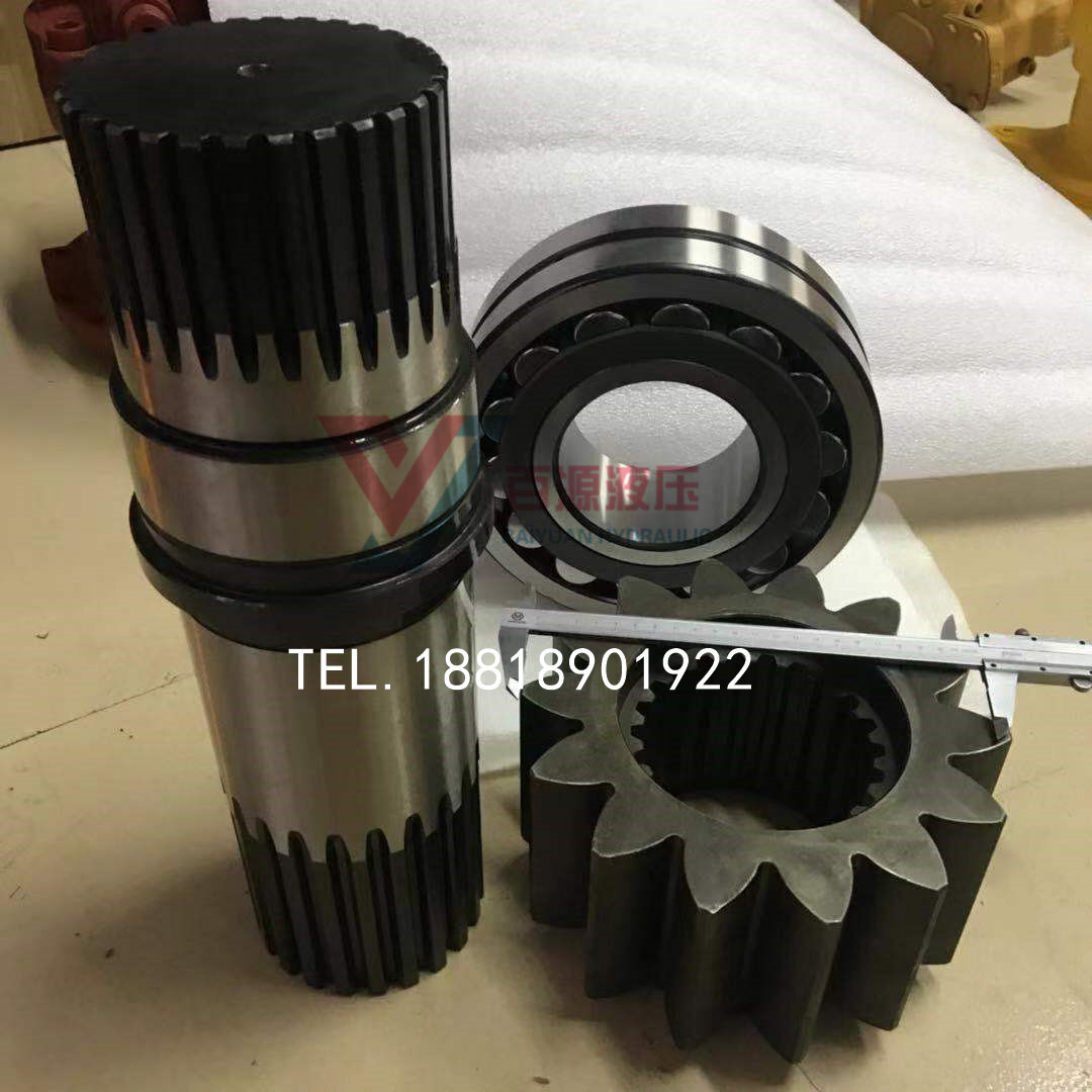 斗山370大宇420回转减速机立轴齿轮轴承斗山500挖机旋转马达配件