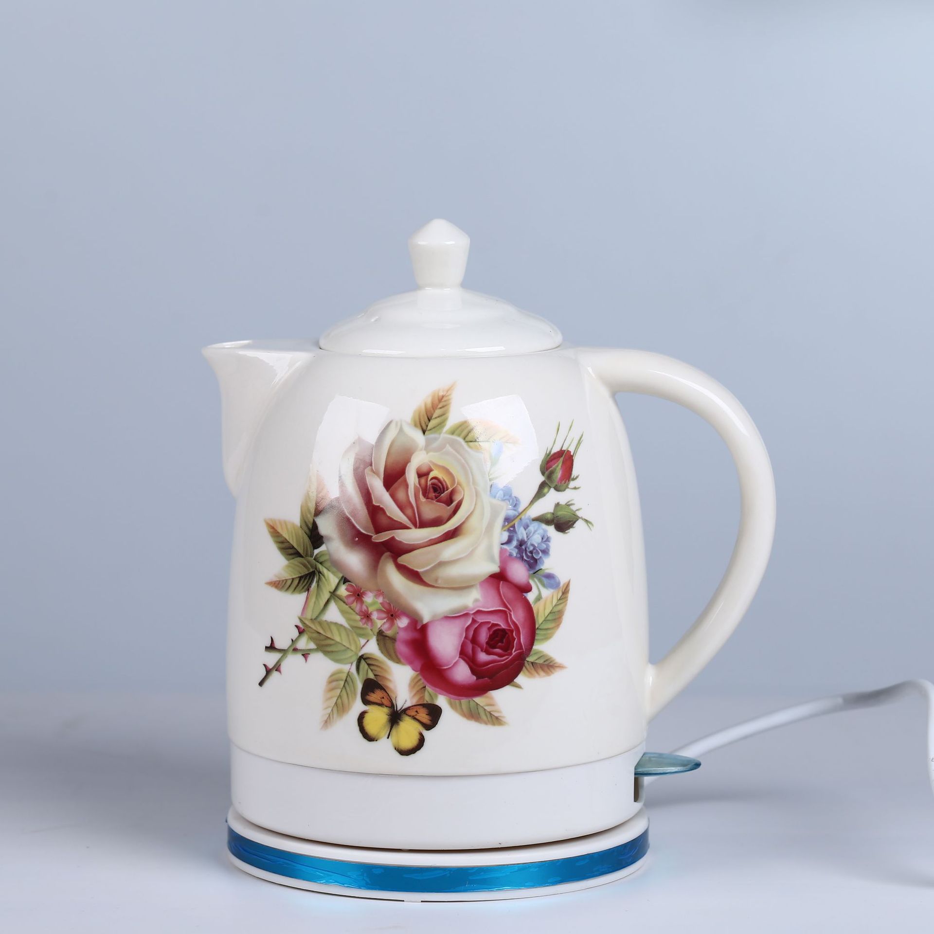 Jingdezhen cerámica Hervidor eléctrico hogar grado alimenticio calefacción rápida caldera Europea Kung Fu té fabricante