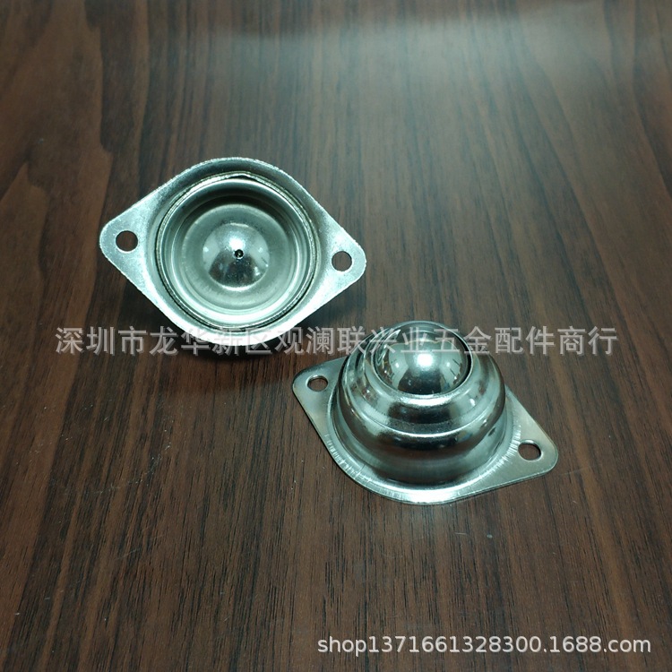 【厂家批发】1寸201不锈钢牛眼球 25mm万向滚珠 不锈钢万向球