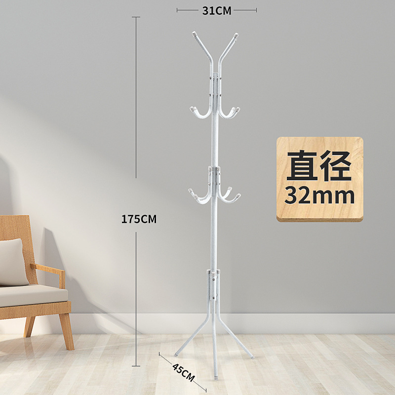 Perchero de pie multifuncional, organizador de dormitorio, estructura simple, fábrica al por mayor