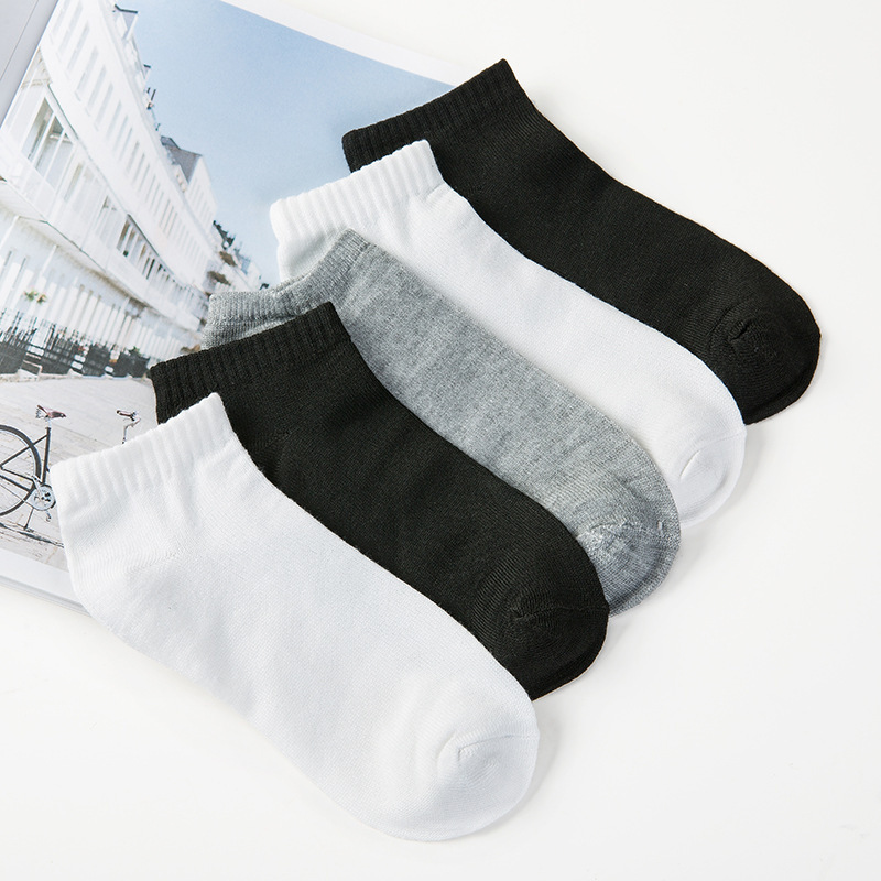 Men's and women's boat Socks short tube low waist socks students travel sports disposable socks foot bath shallow mouth socks short socks comfortable