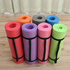 Factory direct sales wholesale NBR horizontal yoga pads widen 80cm thicker 10mm logo printing