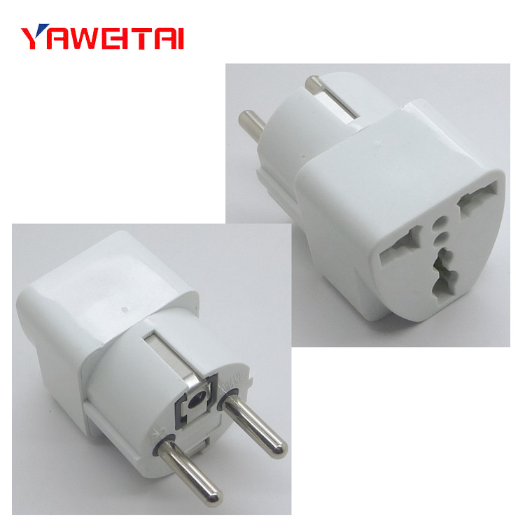 雅威 德式转换插插头 法式转换插