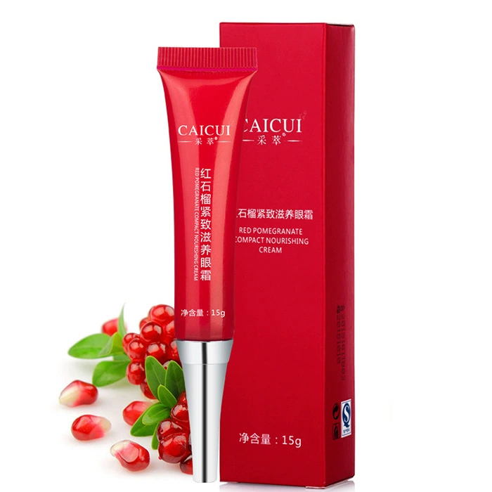 15 г Красный Гранат крем для глаз увлажняющий Увлажняющий Темные круги мешки под глазами улучшить темные круги мешки под глазами рыбий хвост линии тонкие линии крем для глаз