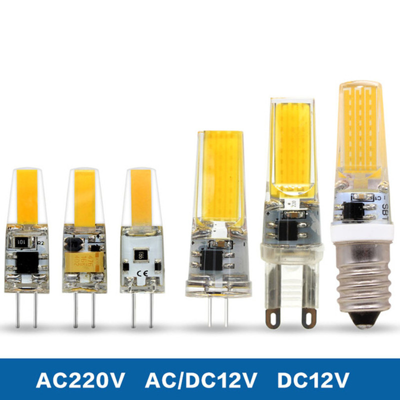 G4/G9/E14 1505 led COB silicone lamp led corn lamp led bulb lamp led decorative energy saving lamp