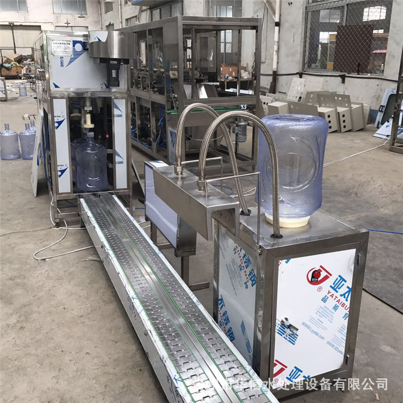 桶装水灌装机 厂家销售桶装水生产线设备 纯净水灌装机可定制
