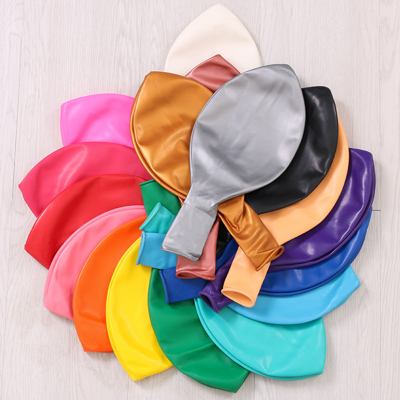 36 pulgadas Maca gran parque de globos puestos de venta redondeada espesa al aire libre gran red de globos para jugar con globos de hierba roja