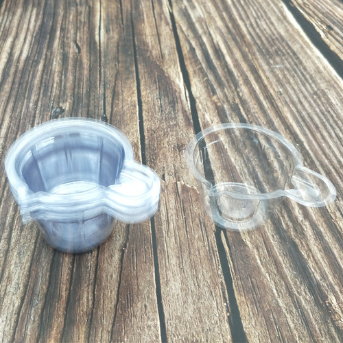 Disposable plastic cups PP transparent mixed resin cups drop gel cups