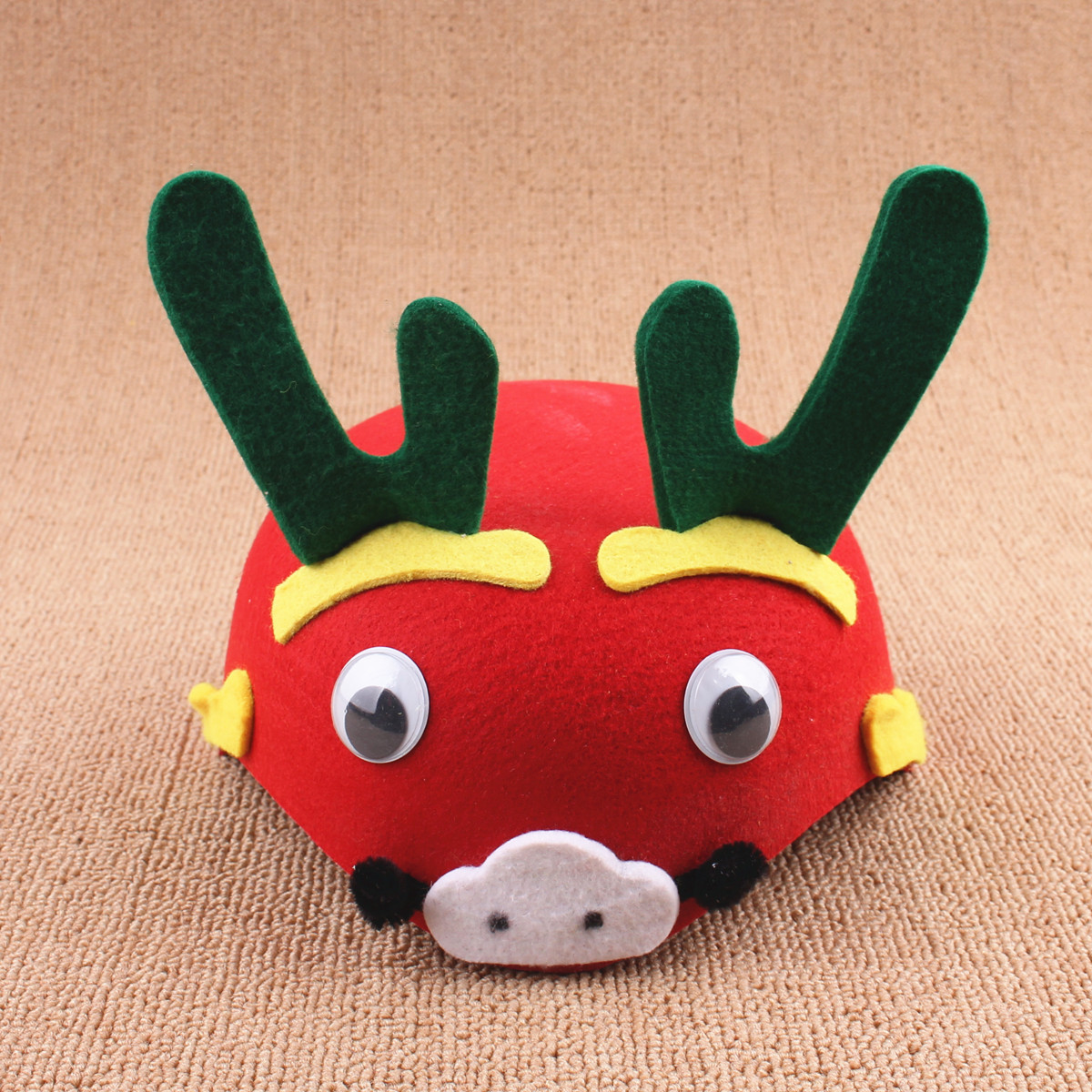 1 61 kindergarten rendimiento fiesta vestir cos apoyos no tejido de dibujos animados animal sombrero