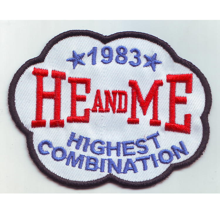 电脑刺绣厂家直供供应不规则 绣花标 欢迎来图咨询