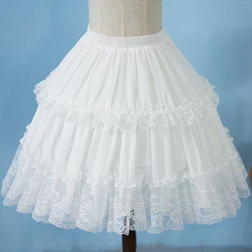 Factory supplies lolita violent panniers, Lolita daily fishbone cosplay petticoats with adjustable loft