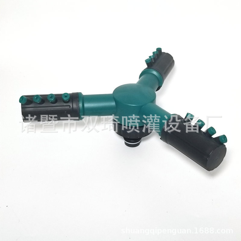 园林喷头360度自动旋转喷水灌溉园艺草坪菜园浇水浇花屋顶洒水器