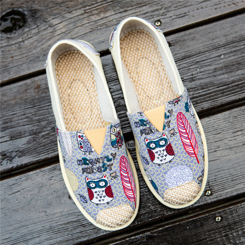 2024 New Fashion Canvas Shoes for Women Students Flat White Shoes Korean Style Casual Fisherman Shoes Slip-On Slides