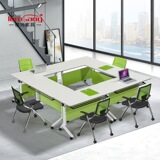 Фабрика прямое складное складывание таблицы мобильной конференции длинная полоса стола компании переговоры о переговорах Стол обучения студентов