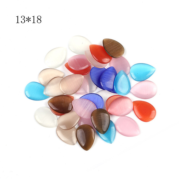 Gemstone for ring drop-shaped