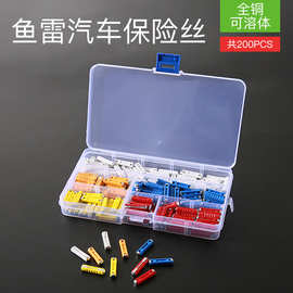 专供电商亚马逊200pcs鱼雷保险丝盒装保险丝 车用 东欧汽车保险丝