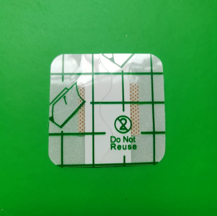 ПУ квадратный водонепроницаемый прозрачный пластырь 38*38 ммOK повязка экспорт