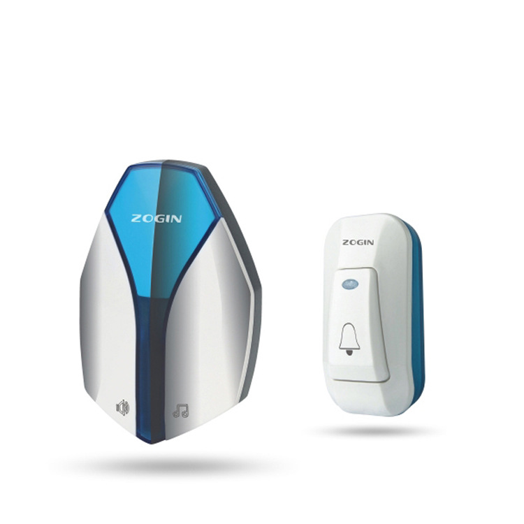 ZOGIN卓进C36门铃 无线交流家用遥控叮咚门铃厂家亚马逊货源电池