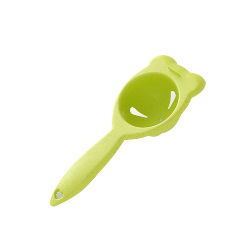 2611 New Wheat Straw Egg White Separator Egg Yolk Egg Liquid Filter Egg Maker Kitchen Gadgets