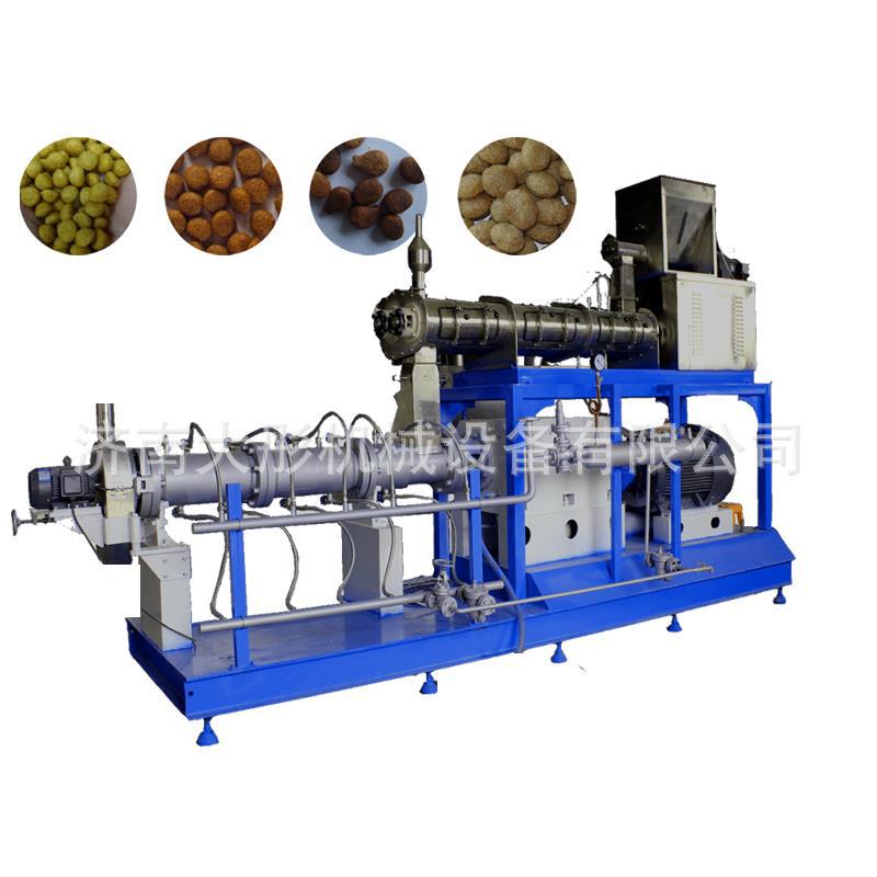 膨化玉米球加工设备双螺杆膨化食品挤压机杂粮成型多功能机电加热