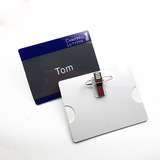 Клейте водонепроницаемой бумажной вставки пластиковый значок пластиковый магнитный значок акрилового значка можно заменить продукт