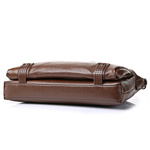 Men's bag soft leather handbag Yingfei Kangaroo business briefcase crossbody bag large capacity men's computer bag shoulder bag