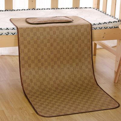 厂家儿童凉席幼儿园凉席子婴儿凉席冰丝藤席草席学生宿舍凉席童席|ru