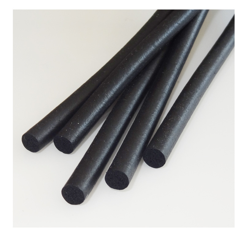 供应圆形塞缝epdm橡胶发泡密封条 直径2/3/4/5/8/10/15mm小圆条