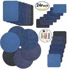 Jeans fabric, colored twill fabric, leather suit series Amazon hot-selling set