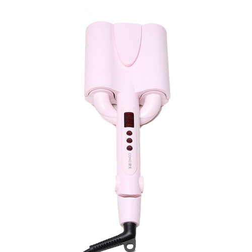 Congo Curling Iron Waffle Stick Water Wave Noodle Head Three Corners Big Wave Dorm Use Small Power 26mm