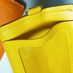 Badge card holder, multi-card slot PU card holder, ID card holder, work card holder, work card holder, student card holder, logo can be printed