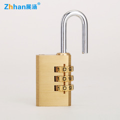 純銅密碼鎖掛鎖柜子鎖宿舍用學生行李箱包小鎖更衣櫃車籃密碼鎖頭