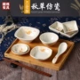 a5塑料仿瓷密胺醋碟