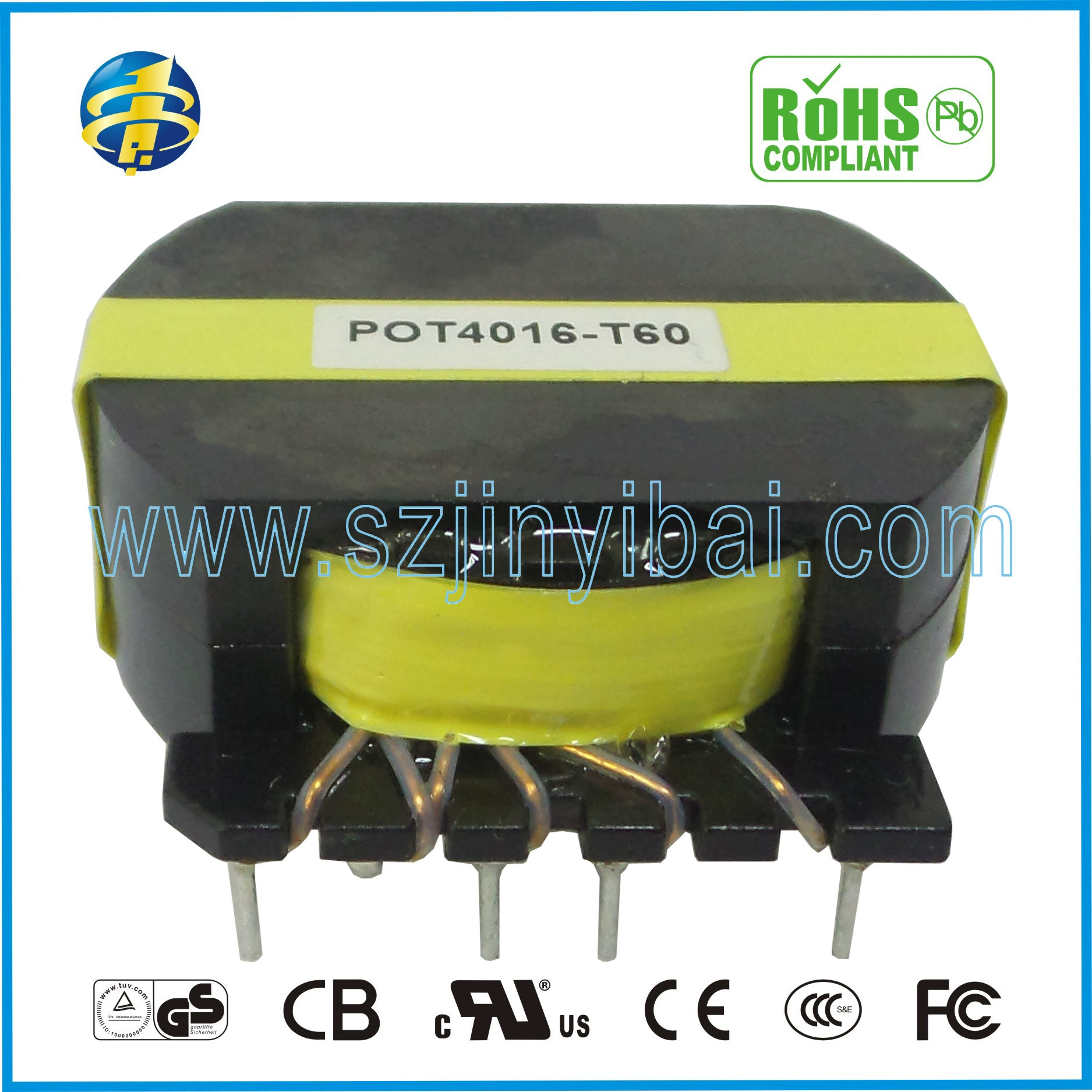 POT4016 ультратонкий трансформатор высокочастотный, электронный трансформатор, профессиональный производитель из Шэньчжэня