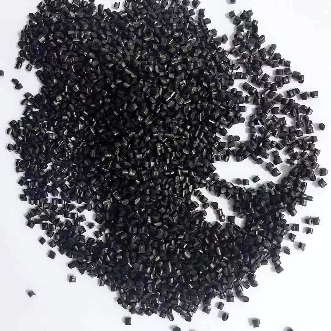 黑色导电ABS 工厂自产 可达到10的3-4次方碳黑导电改性料