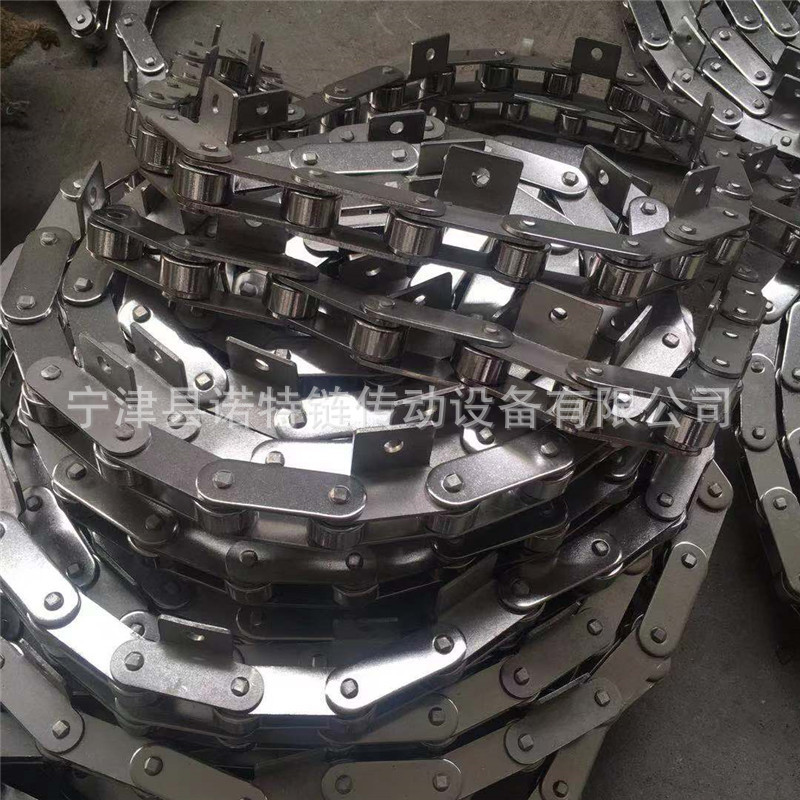 厂家批发传动运输滚子链条单排双排链条工业传动链条双节距大链条