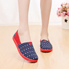Old Beijing cloth shoes women's shoes one foot of single shoes casual shoes, Mary Peanut Bottom Tomas