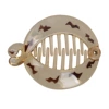 Shallow coffee leopard