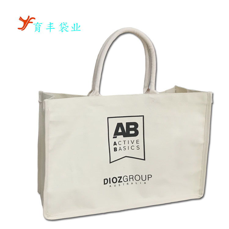 广东老厂家供应有机棉帆布袋 手提帆布袋 外贸出口环保手提帆布袋