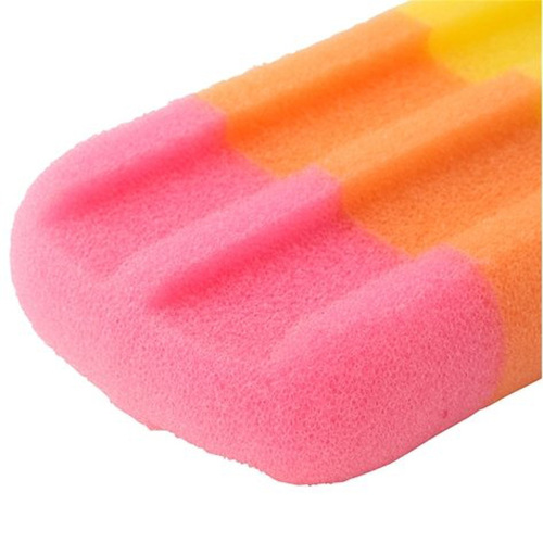 Creative ice cream shape kitchen sponge, popsicle sponge brush, kitchen scouring pad, dishwashing sponge and scouring pad